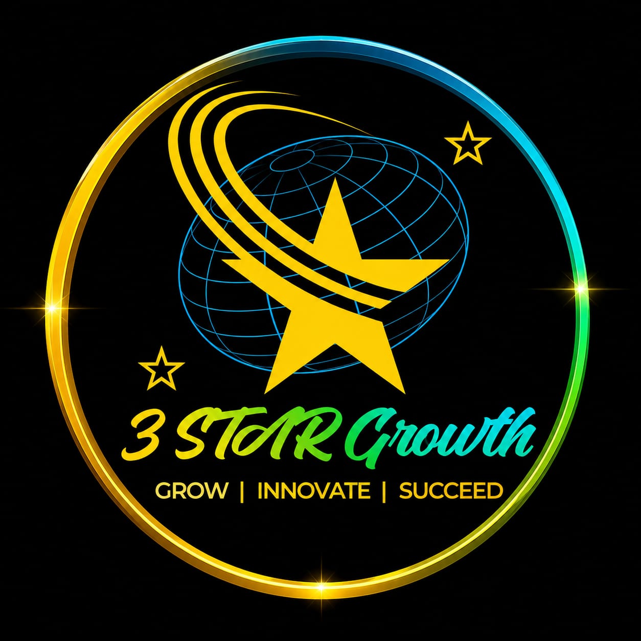 3stargrowth Logo